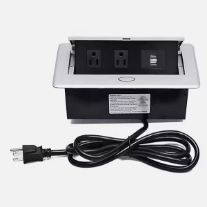 Power Strip, Hidden Pop Up Outlet Table Connection Box