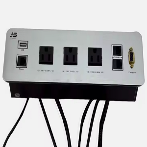 Table Mounted USB RJ45 Panel – Charging Table Connection Box