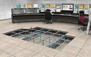 What are the Key Components of a Raised Access Floor System?