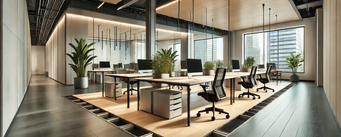 How to Create a Modern Office Space with Raised Flooring